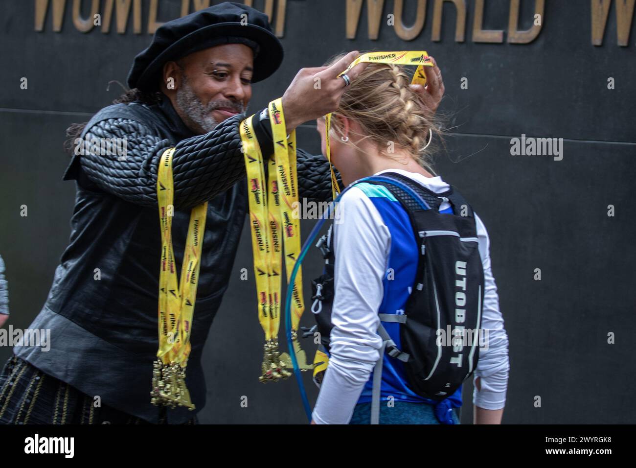 London landmarks half marathon 2024 hires stock photography and images