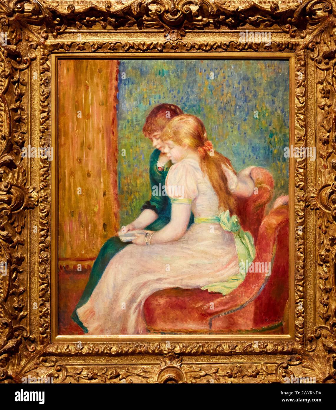 Pierre auguste renoir girls hi-res stock photography and images - Alamy