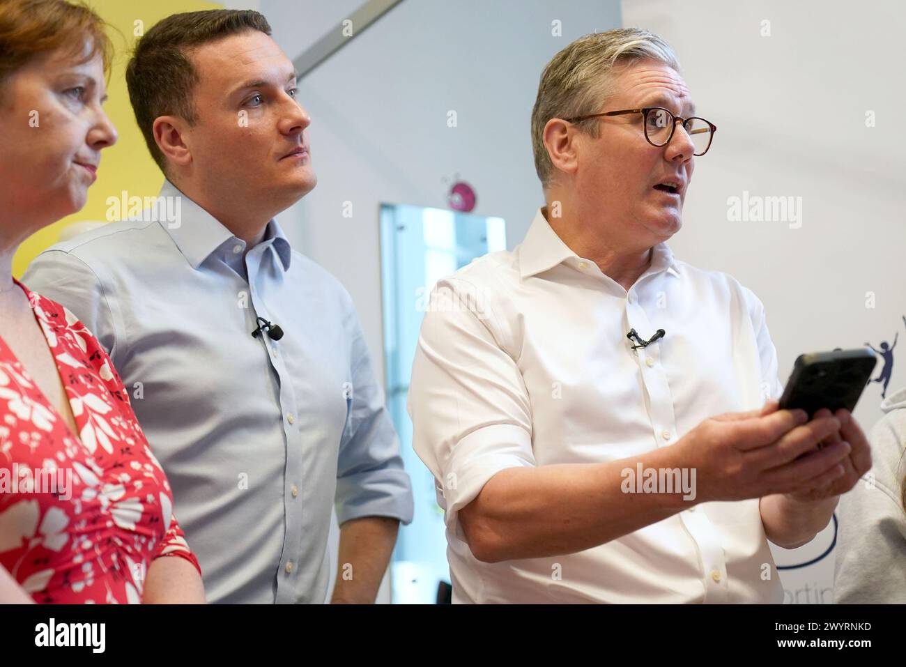 Labour Leader Sir Keir Starmer right Shadow Health Secretary Wes labour-leader-sir-keir-starmer-right-shadow-health-secretary-wes