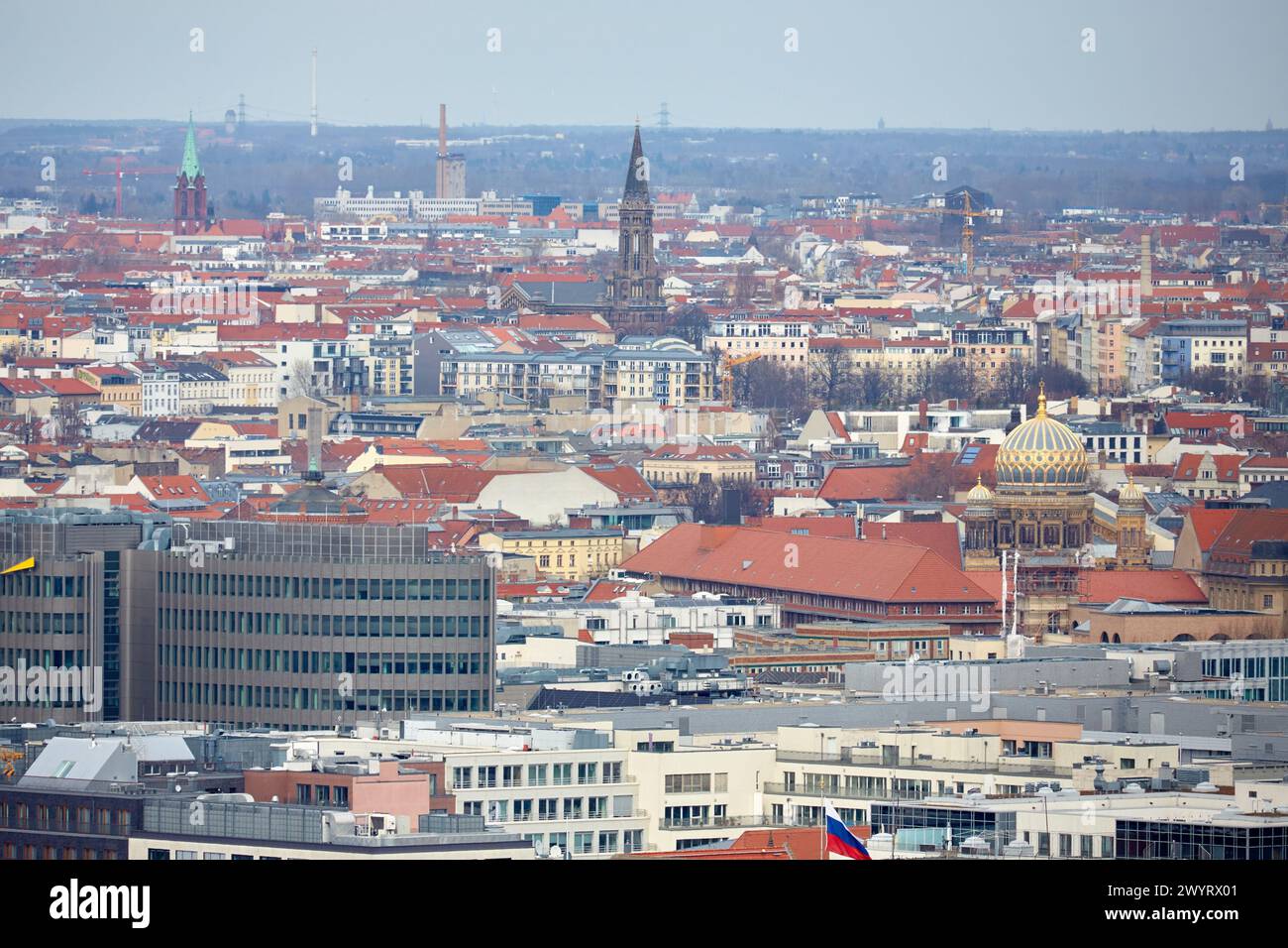 Aerial view, Berlin, Germany Stock Photo - Alamy