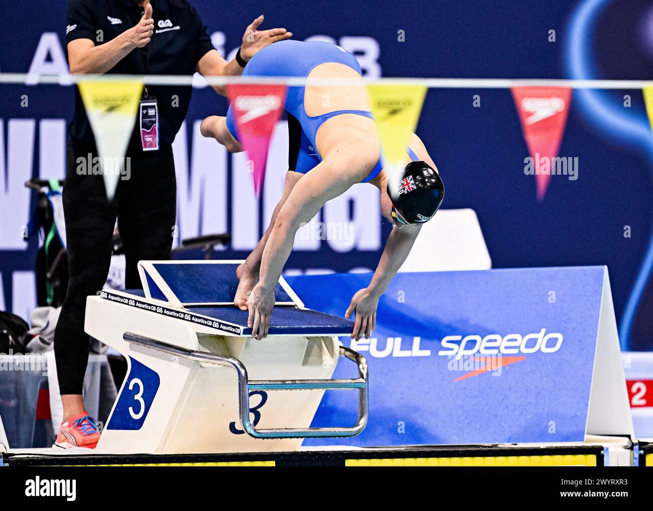 LONDON, UNITED KINGDOM. 07 April, 2024. Alice Tai competes in Women’s