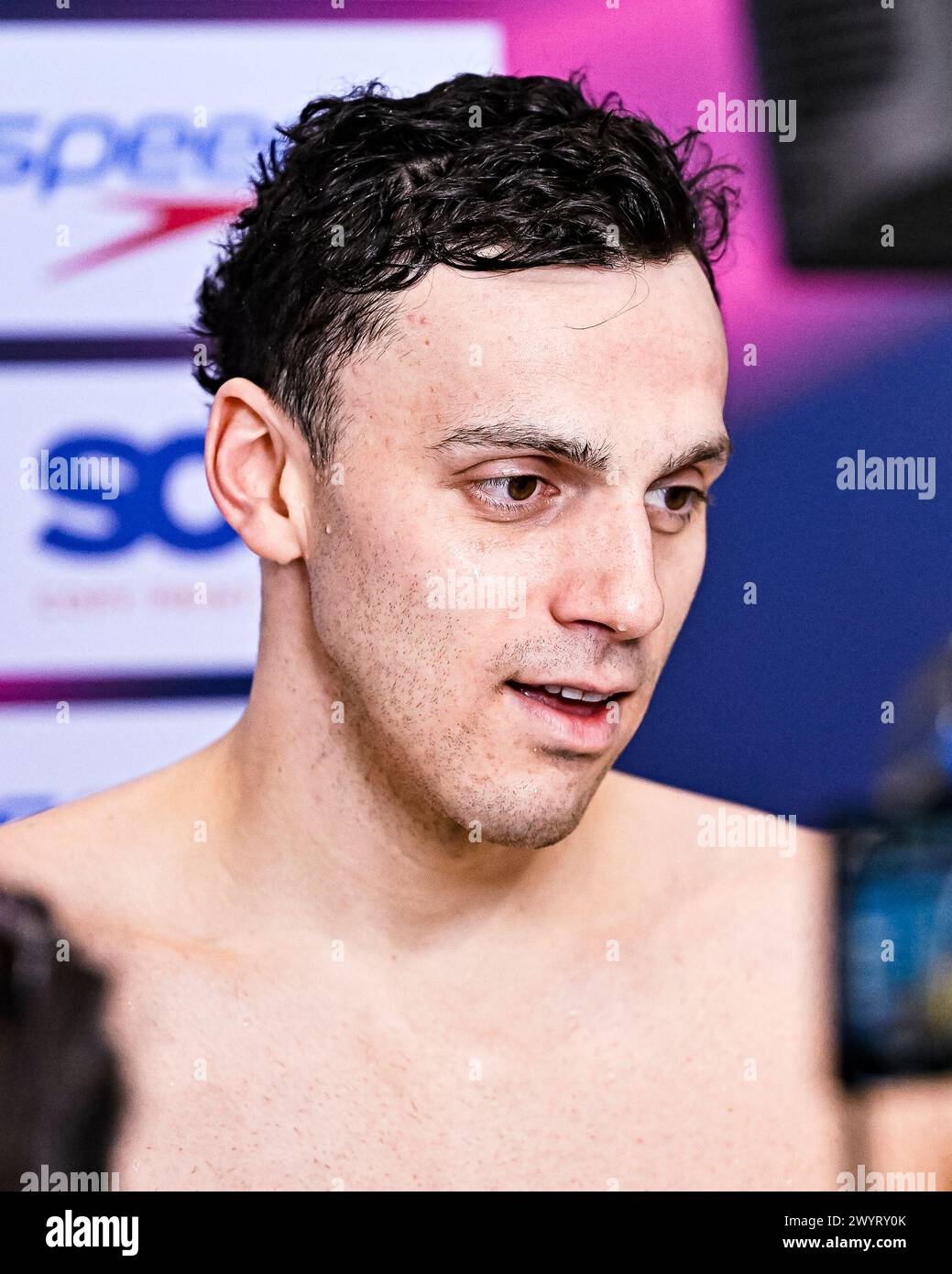 Mens 200m freestyle swimming hires stock photography and images Alamy