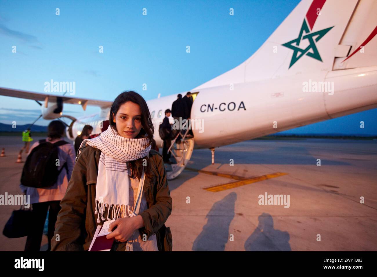 Aeropuerto, Casablanca, Marruecos. Stock Photo