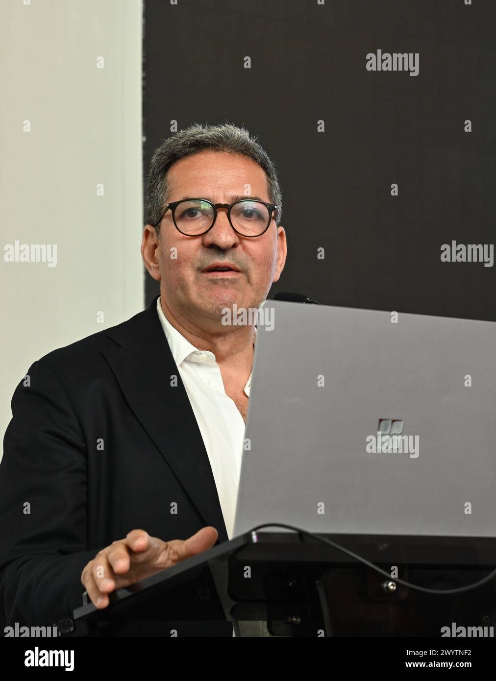 Milan, . 08th Apr, 2024. Milan, Italy DESIGN Economy 2024 ADI Design Museum conference In the photo:DOMENICO STURABOTTI Director Symbola Foundation Credit: Independent Photo Agency/Alamy Live News Stock Photo