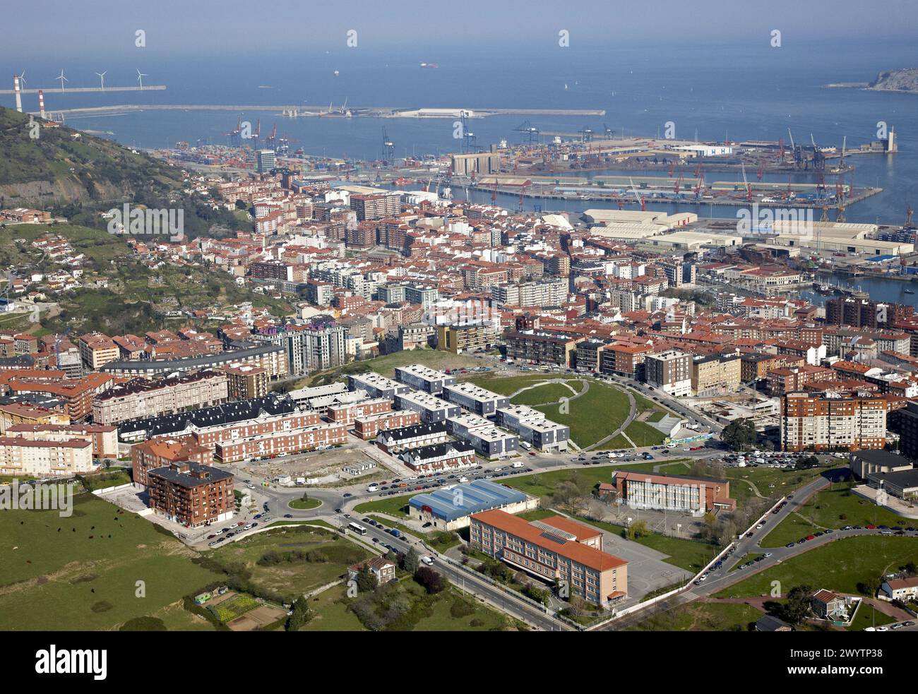 Santurtzi, Bilbao, Biscay, Basque Country, Spain. Stock Photo
