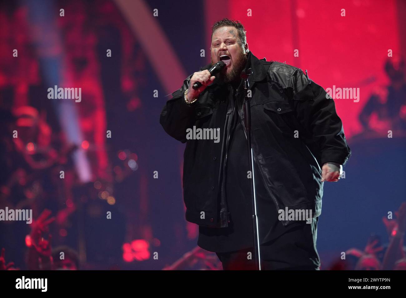 Jelly Roll performs onstage during the 2024 CMT Music Awards at Moody Center on April 07, 2024 in Austin, Texas. Photo: Amy E. Price/imageSPACE Stock Photo