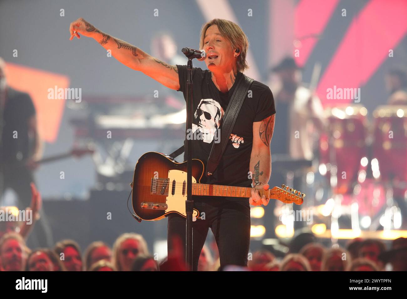 Keith Urban performs onstage during the 2024 CMT Music Awards at Moody Center on April 07, 2024 in Austin, Texas. Photo: Amy E. Price/imageSPACE Stock Photo