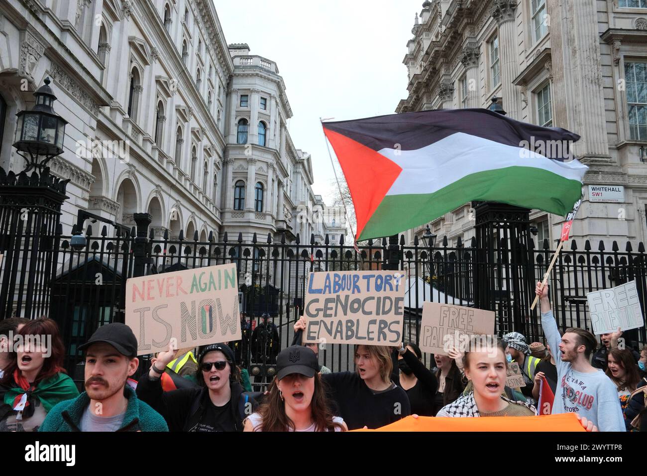 Youth Demand Protest in London Youth Demand, a group formed by members ...