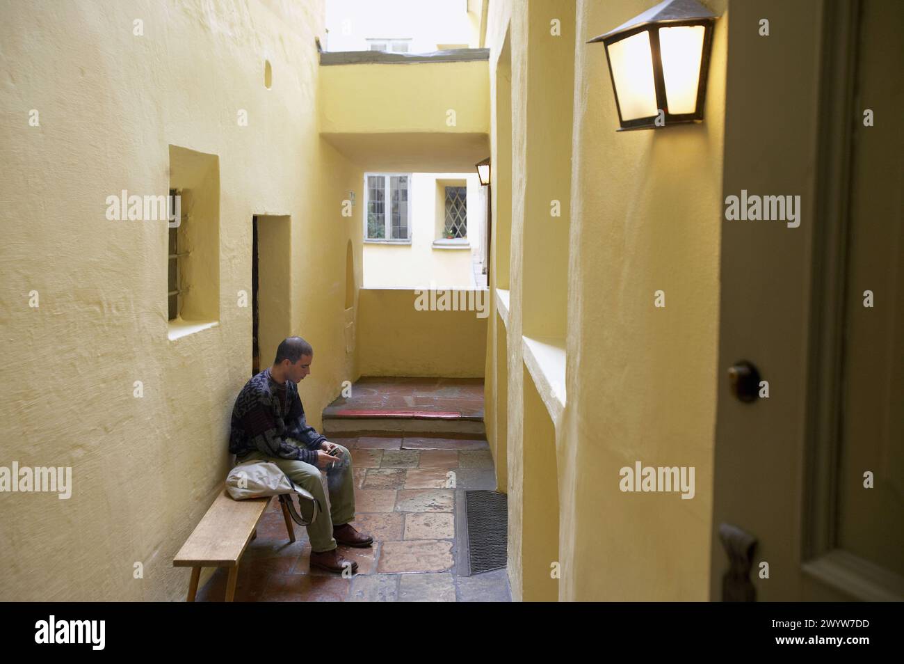 Mozart birthplace, Mozart Geburtshaus, Salzburg, Austria Stock Photo ...