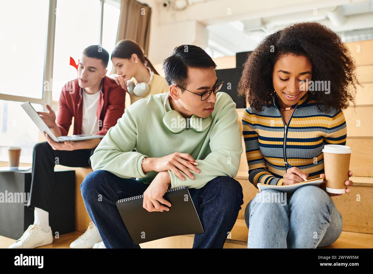 African american students classroom hi-res stock photography and images ...
