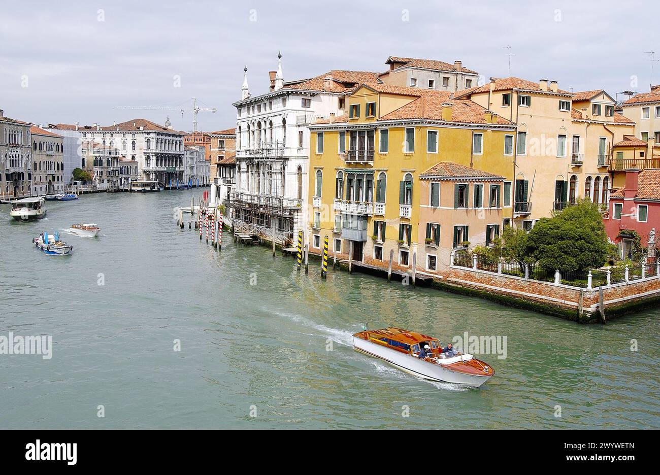 Venice cargo motorboat hi-res stock photography and images - Alamy