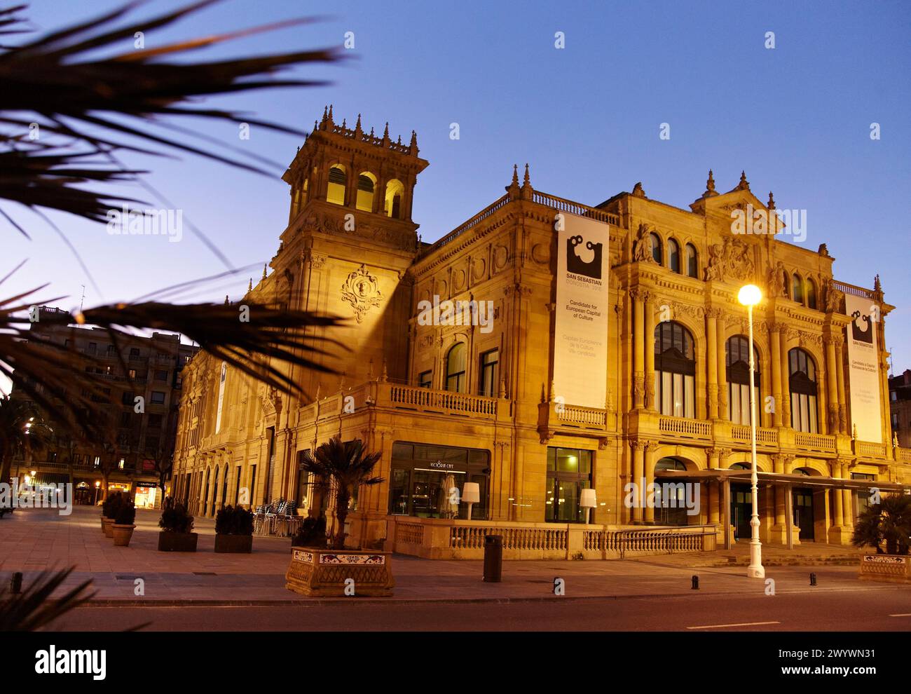 Theatre Victoria Eugenia , San Sebastian (aka Donostia), Guipuzcoa, Basque Country, Spain. Stock Photo