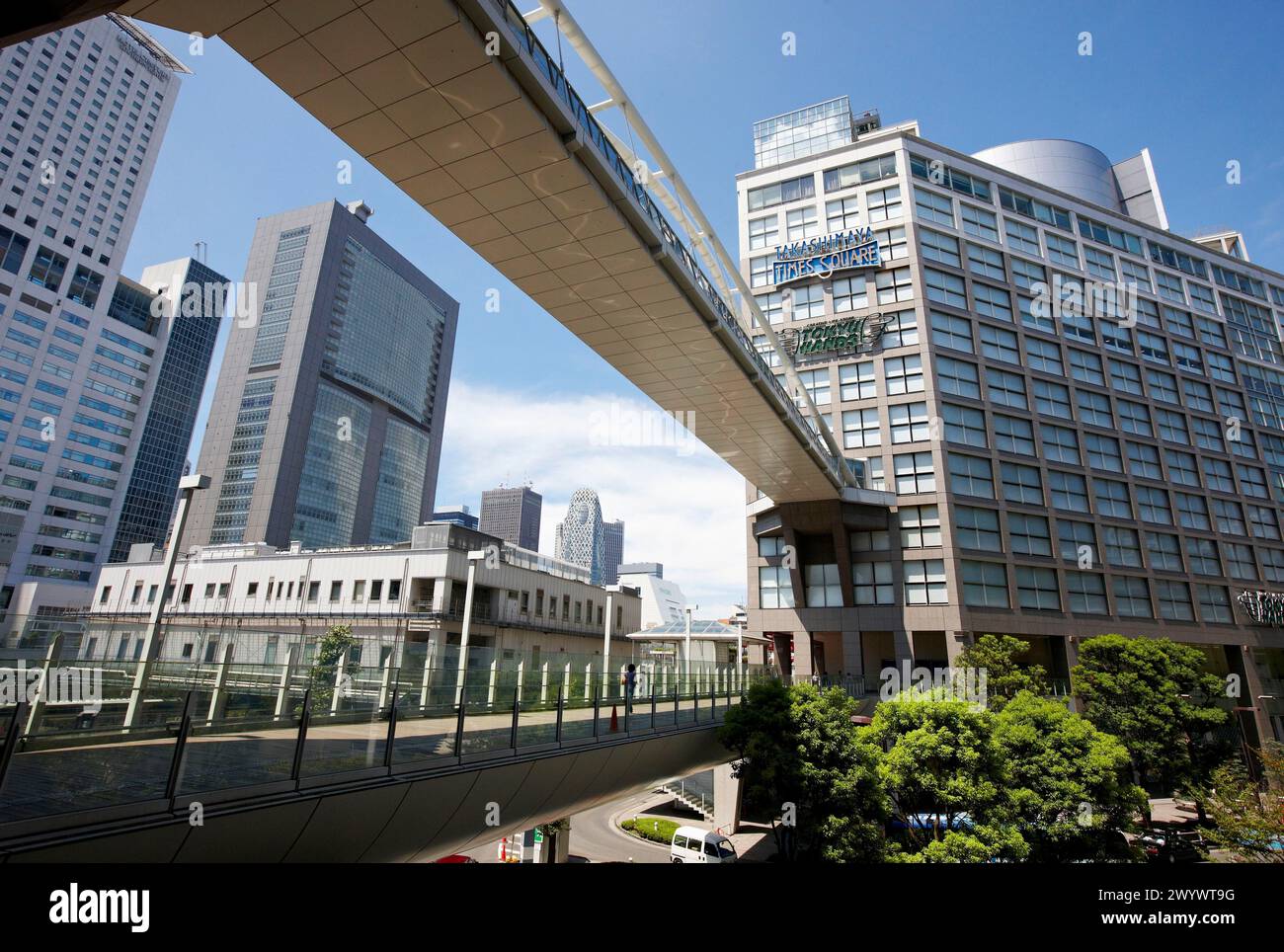 Takashimaya Times Square, Shinjuku district, Tokyo, Japan Stock Photo ...