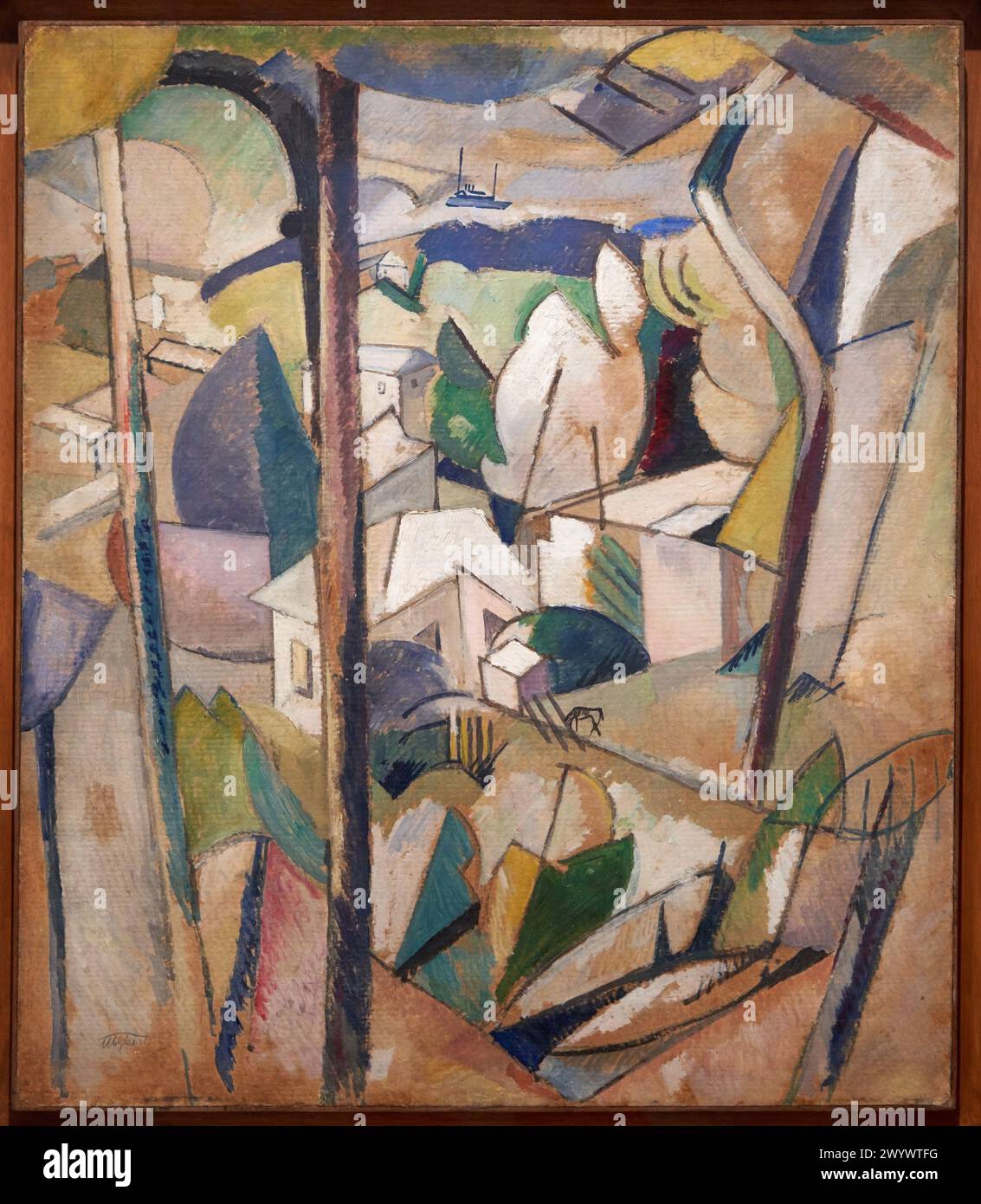  Gleizes、アルベール・グレーズ Albert gleizes painting hi-res stock photography and images