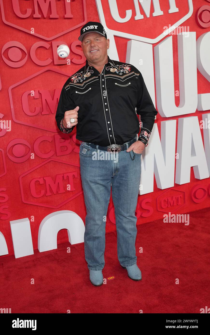 Austin, USA. 08th Apr, 2024. Roger Clemens attends the 2024 CMT Music Awards at Moody Center on April 07, 2024 in Austin, Texas. Photo: Amy Price/imageSPACE Credit: Imagespace/Alamy Live News Stock Photo