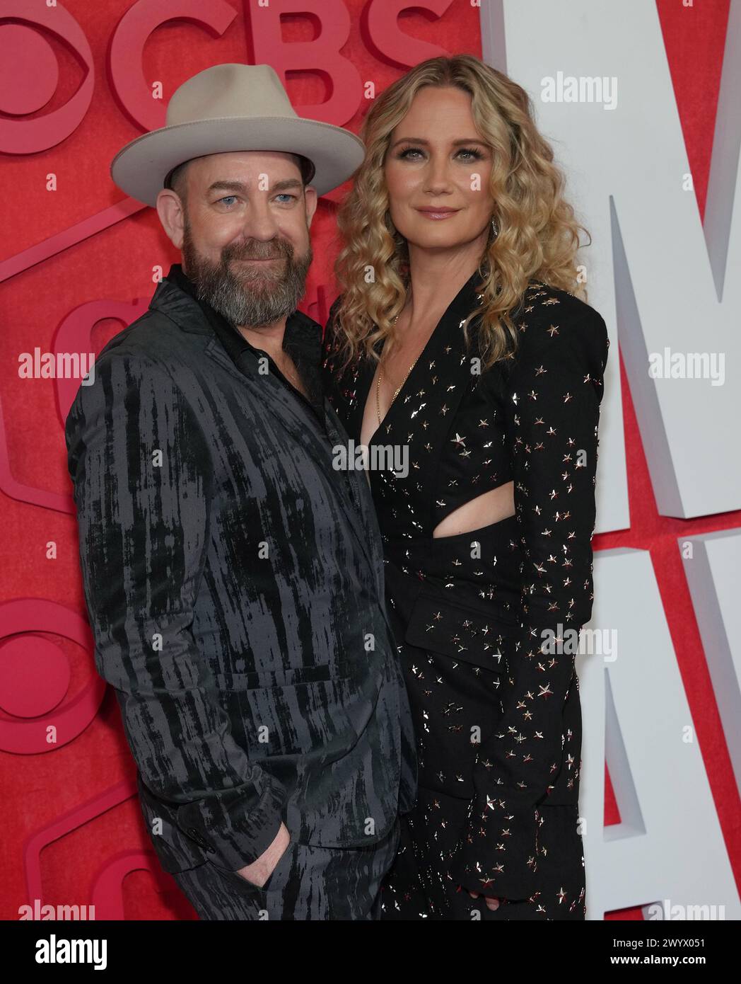 Austin, USA. 08th Apr, 2024. Sugarland - Jennifer Nettles and Kristian Bush attend the 2024 CMT Music Awards at Moody Center on April 07, 2024 in Austin, Texas. Photo: Amy Price/imageSPACE Credit: Imagespace/Alamy Live News Stock Photo