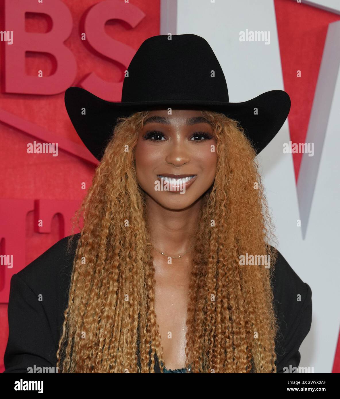Austin, USA. 08th Apr, 2024. Tiera Kennedy attends the 2024 CMT Music Awards at Moody Center on April 07, 2024 in Austin, Texas. Photo: Amy Price/imageSPACE Credit: Imagespace/Alamy Live News Stock Photo