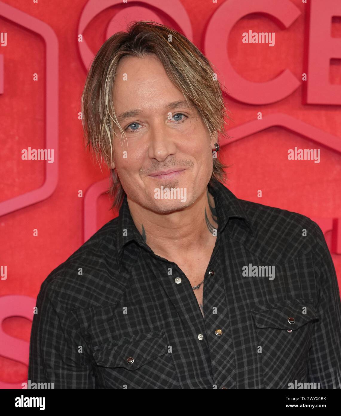 Austin, USA. 08th Apr, 2024. Keith Urban attends the 2024 CMT Music Awards at Moody Center on April 07, 2024 in Austin, Texas. Photo: Amy Price/imageSPACE Credit: Imagespace/Alamy Live News Stock Photo