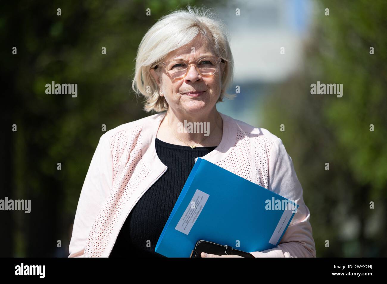 French Minister of Labour, Health and Solidarities Catherine Vautrin
