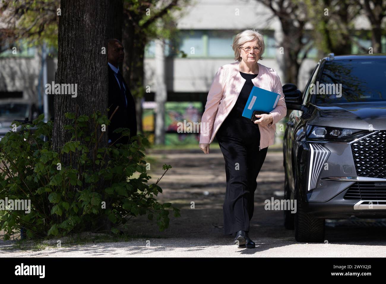 French Minister of Labour, Health and Solidarities Catherine Vautrin
