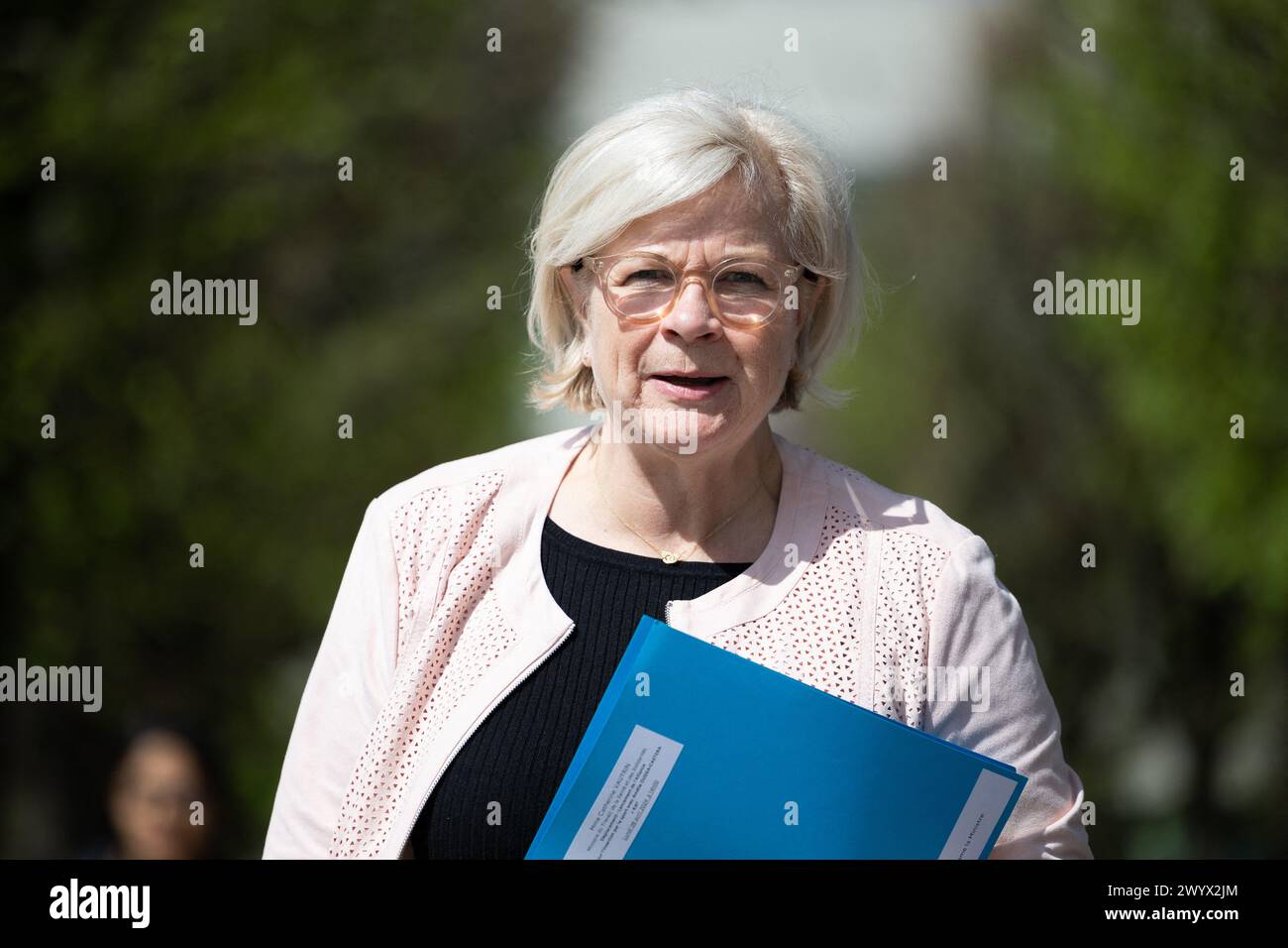 French Minister of Labour, Health and Solidarities Catherine Vautrin