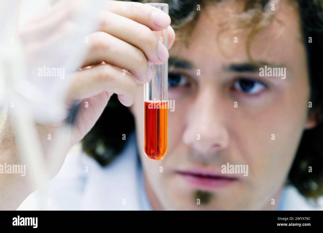 Chemical characterization laboratory Stock Photo - Alamy