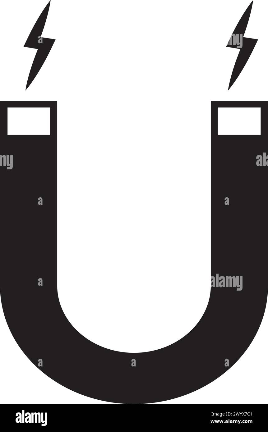Magnet icon vector illustration design Stock Vector