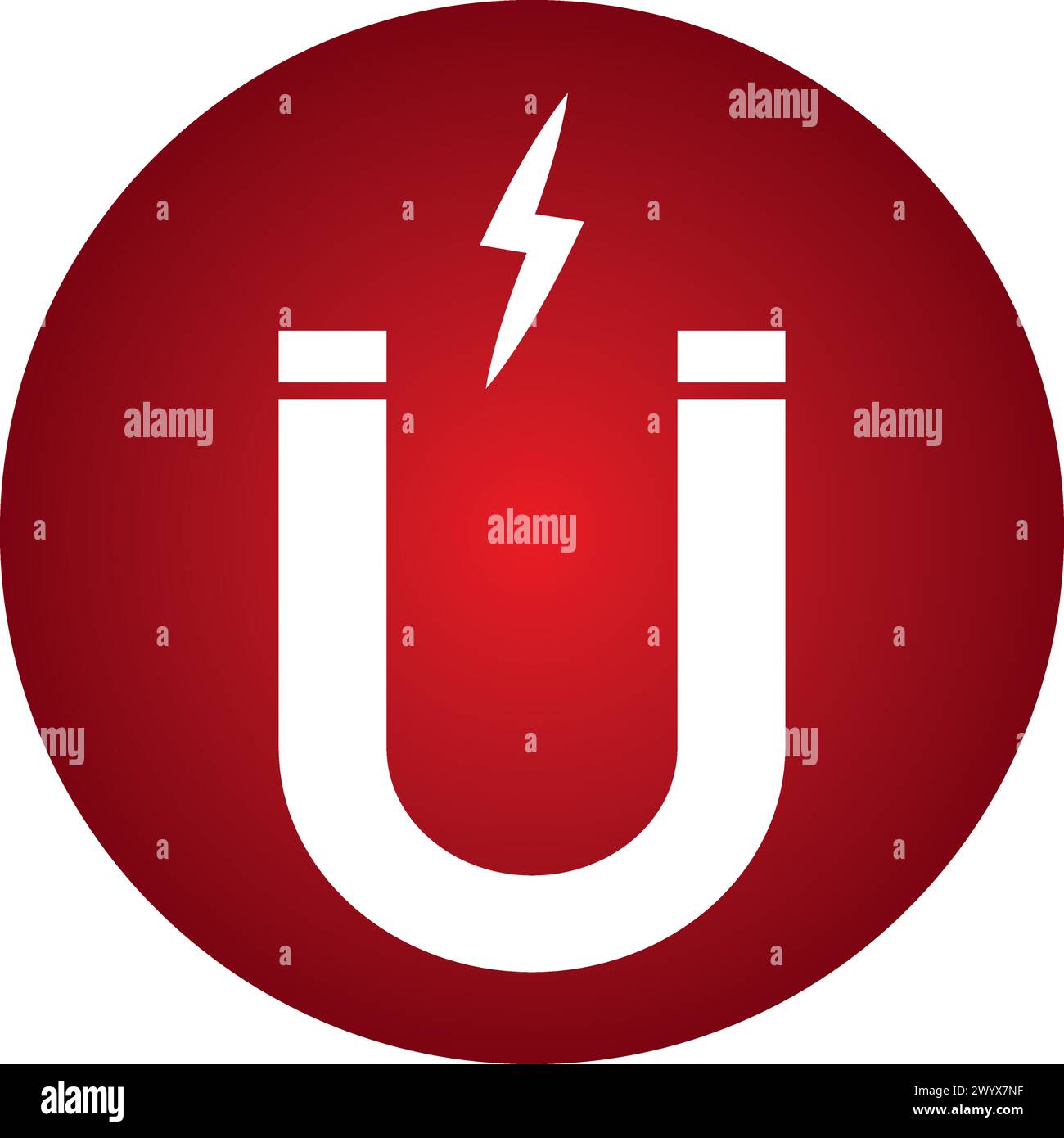 Magnet icon vector illustration design Stock Vector