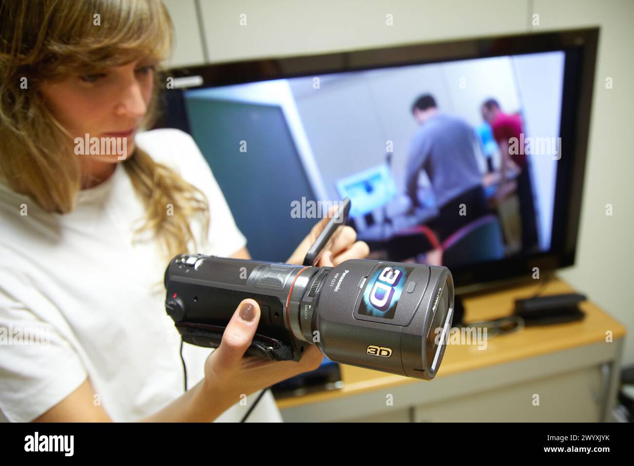 3D camera tests, digital TV and multimedia services, Vicomtech-IK4 ...