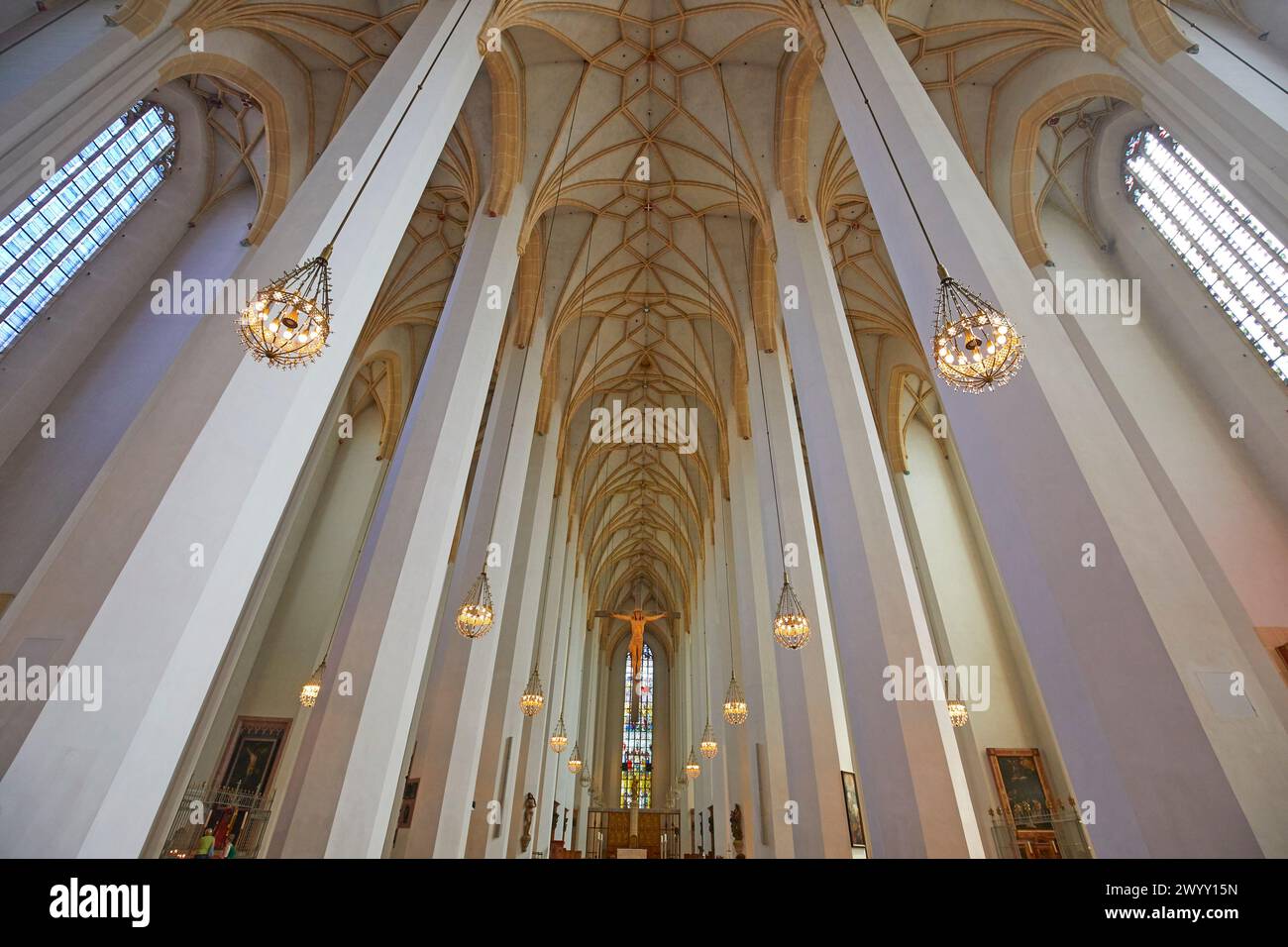 Cathedral of Our Dear Lady (Frauenkirche) in Munich, Germany Stock Photo