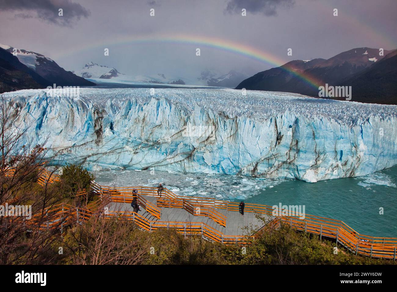 Perito Moreno glacier. Los Glaciares National Park. Argentino Lake ...