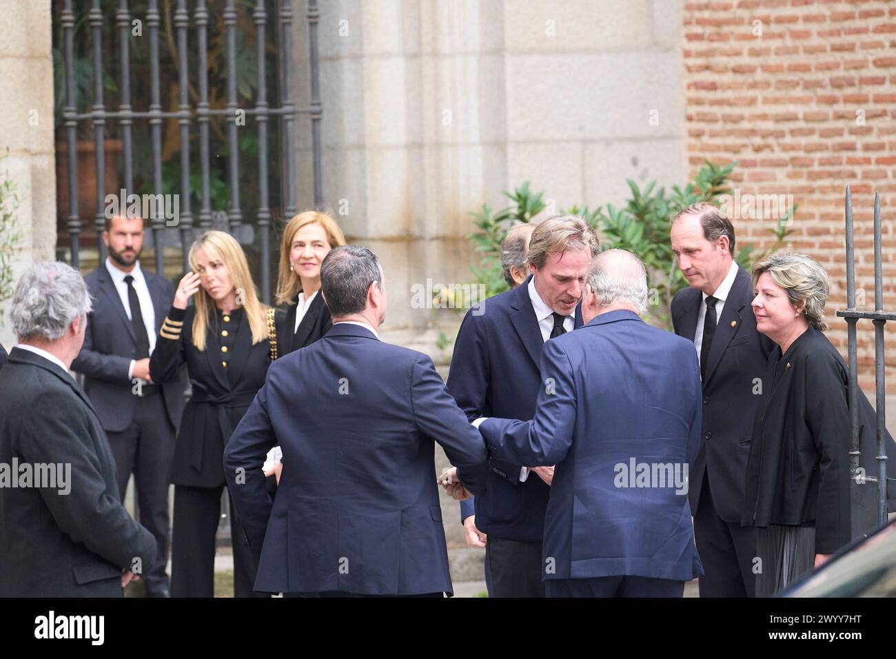 Madrid, Madrid, Spain. 8th Apr, 2024. Beltran Gomez-Acebo, Juan Gomez ...