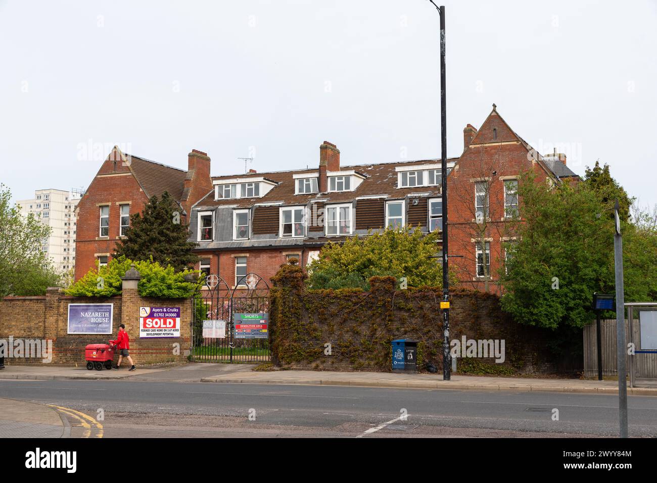 Demolition underway of historic Nazareth House in Southend, Essex