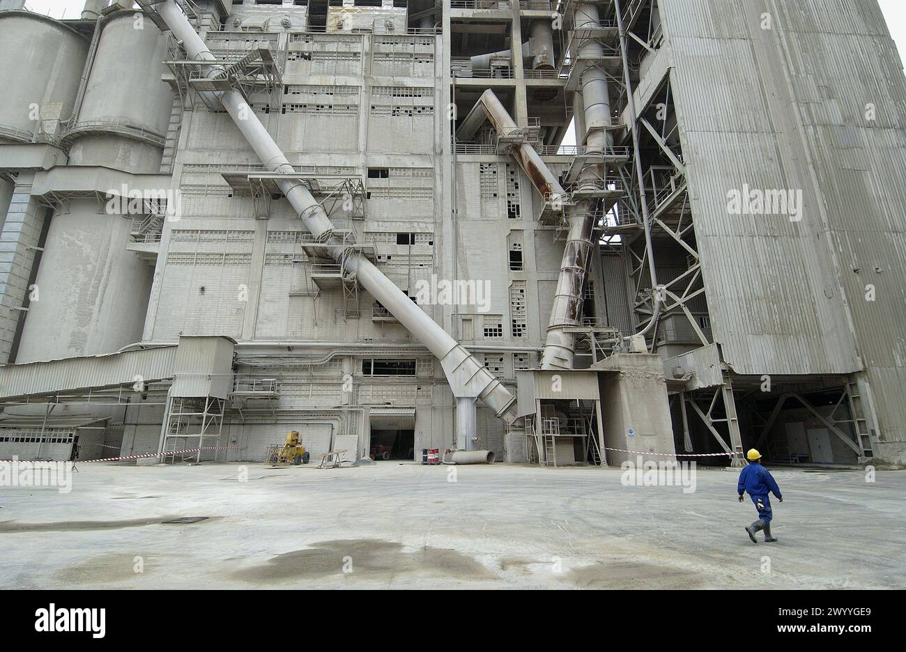 Cement plant. Stock Photo