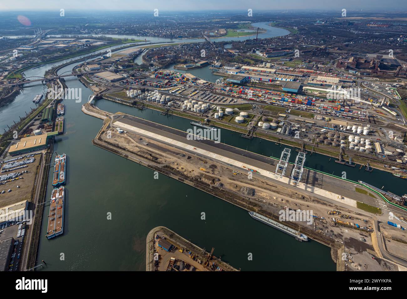 Ruhrort Brcke Gesperrt