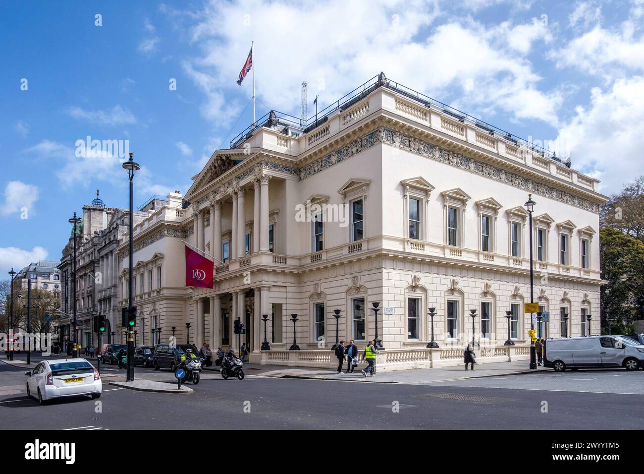 Institute of Directors members' club, 116, Pall Mall, London SW1 Stock Photo