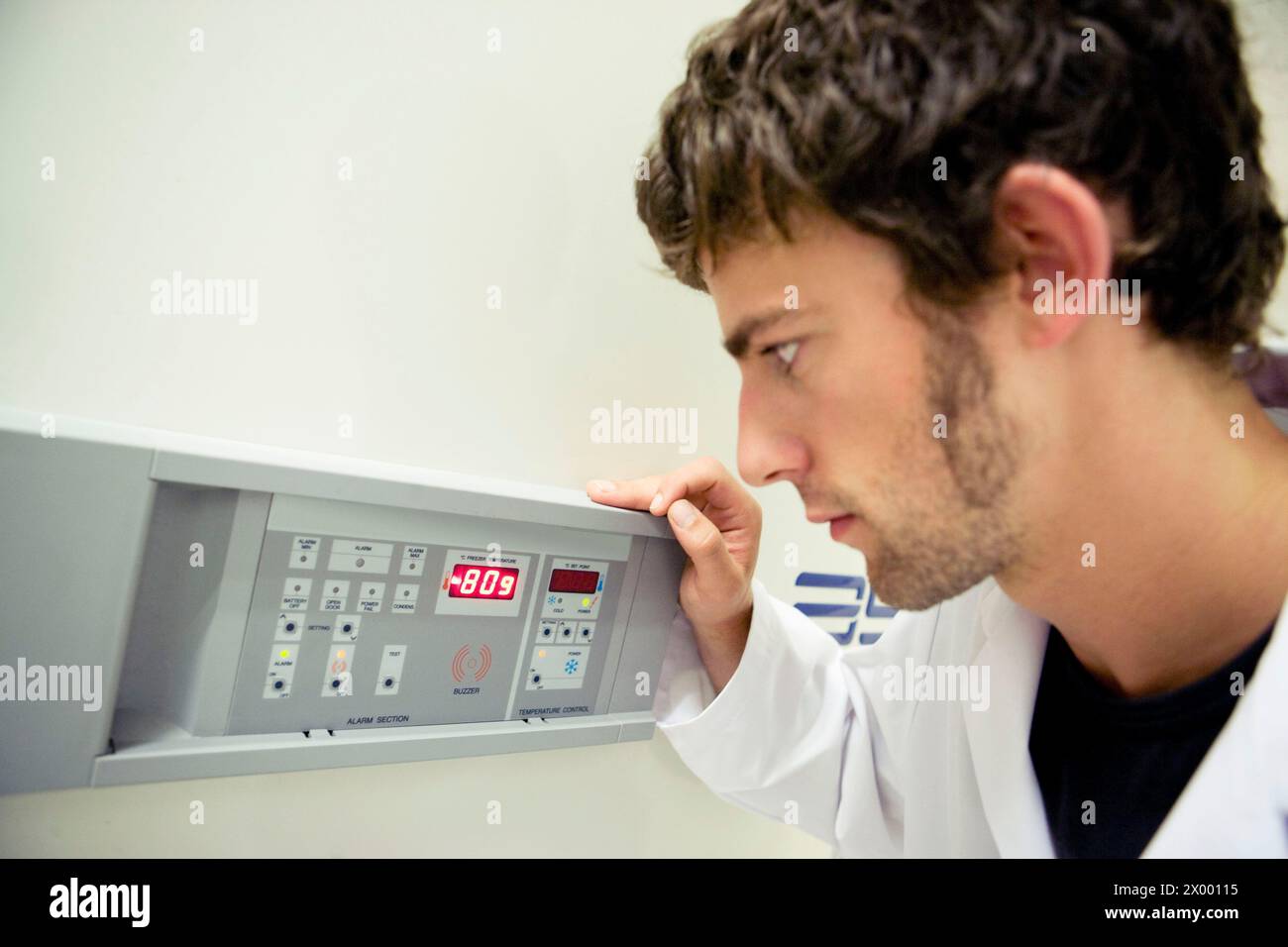 Researcher controls hi-res stock photography and images - Alamy