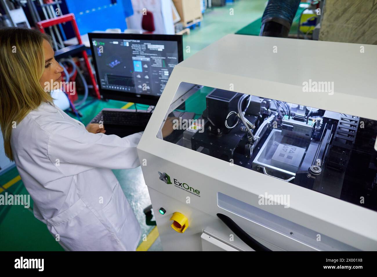 Binder Jetting, Additive manufacturing technology that allows high