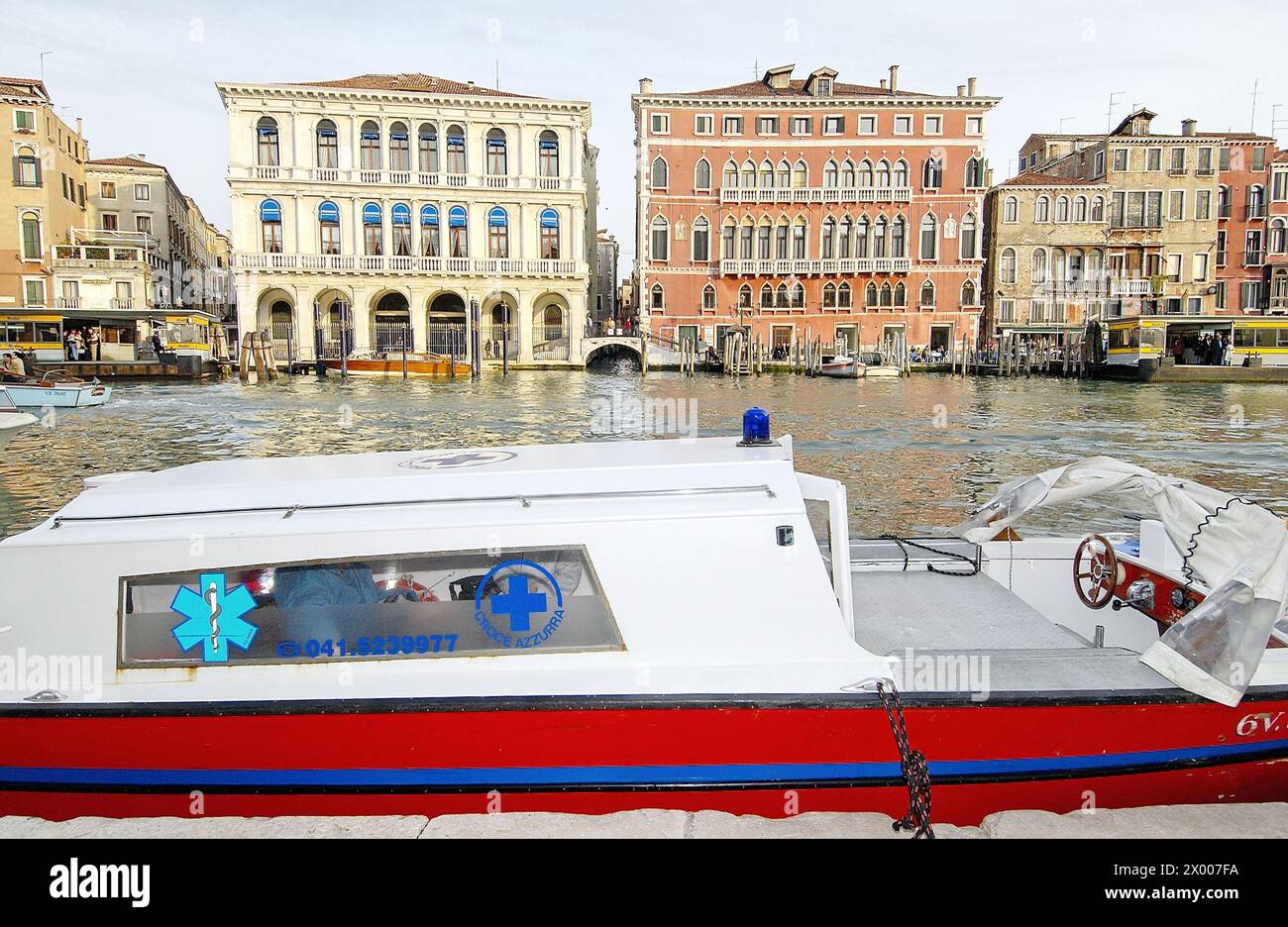 Venice cargo motorboat hi-res stock photography and images - Alamy