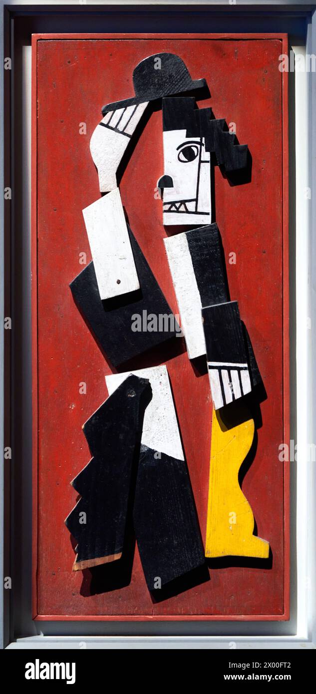 Cubist Charlot, 1924, Fernand Léger (1881-1955), Guggenheim Bilbao ...