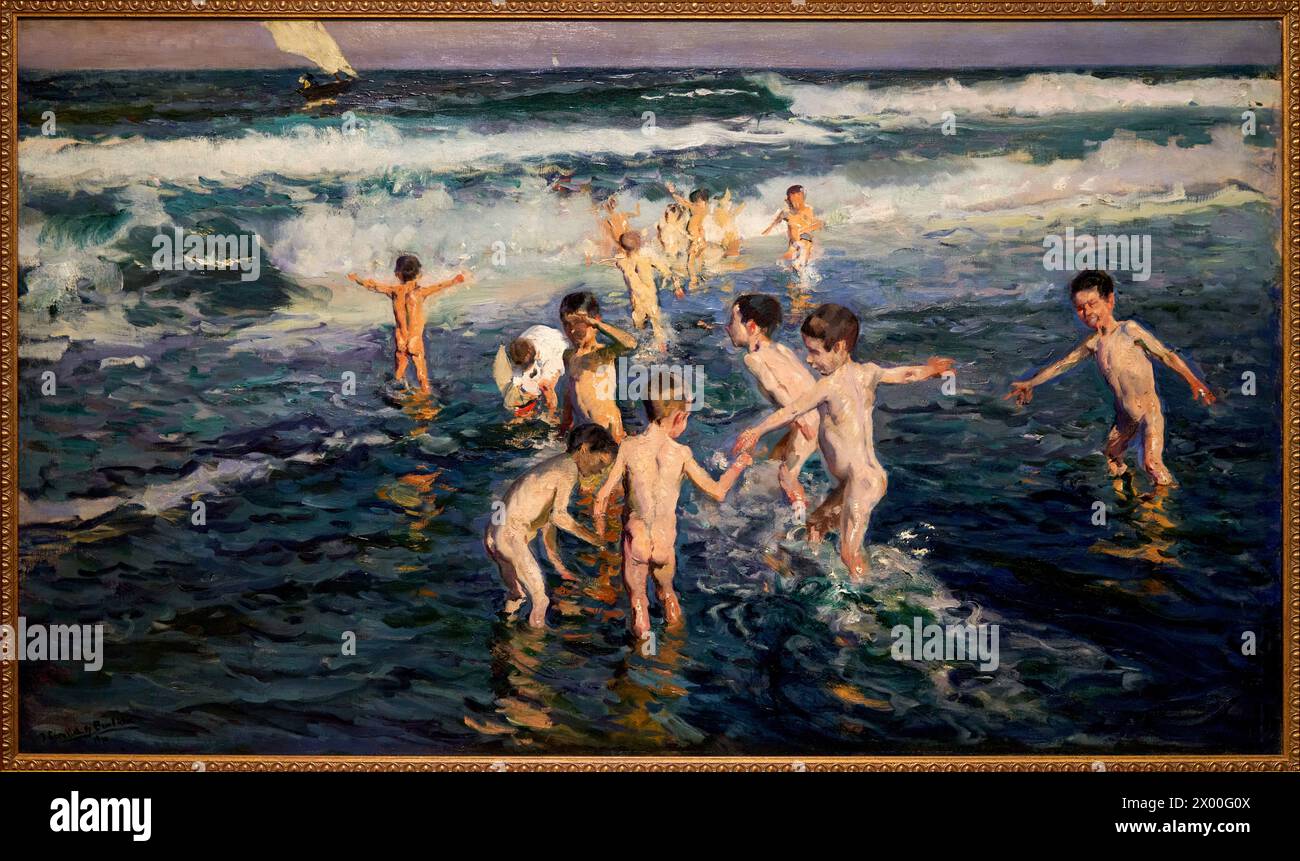 Sad Inheritance Joaquin sorolla sad inheritance hi-res stock photography and images - Alamy