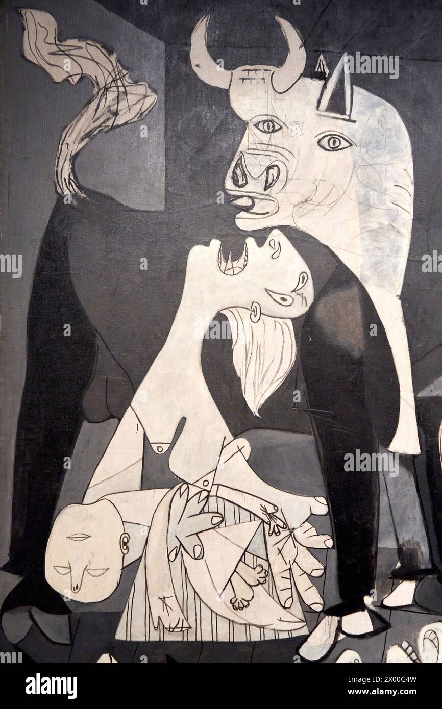 Guernica, 1937, Pablo Picasso (1881-1973), Reina Sofia Museum, Madrid, Spain, Europe. Stock Photo