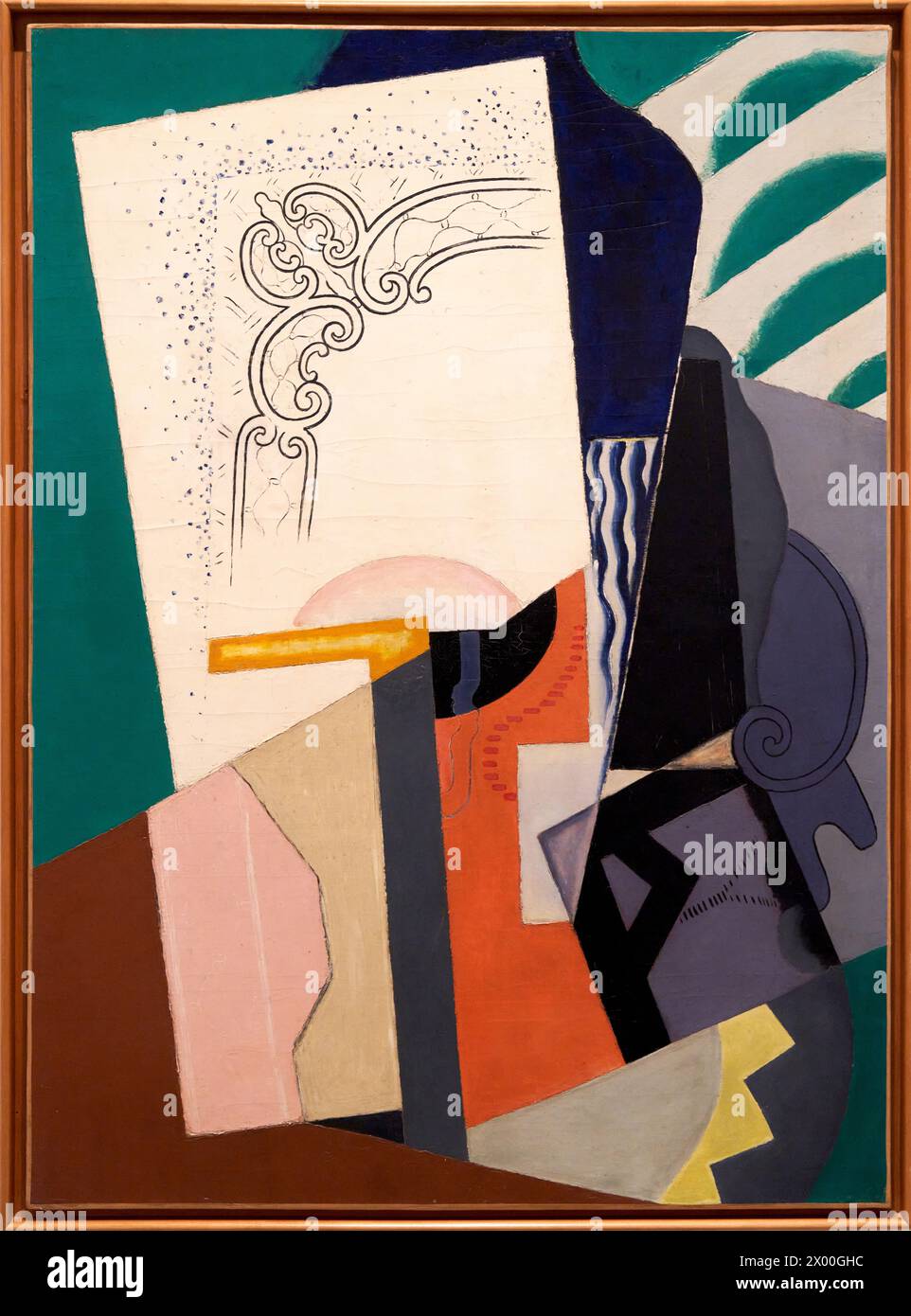 María BLANCHARD, Santander, 1881 - París, 1932, Cubist Composition, 1916-1919, Reina Sofia Museum, Madrid, Spain. Stock Photo