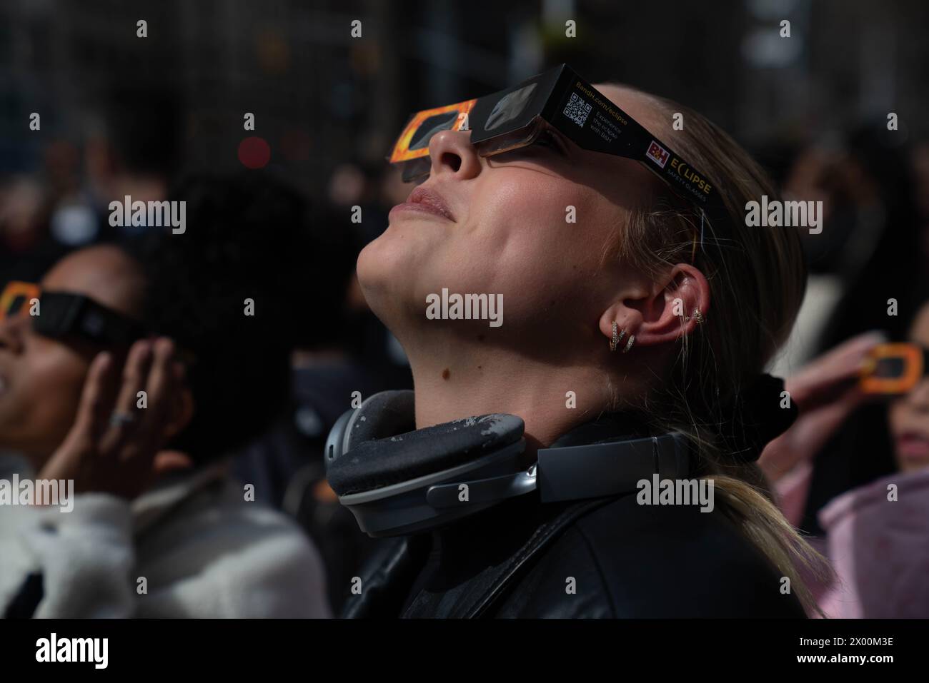 Partial Solar Eclipse of 2024. New York City was not on the path of ...