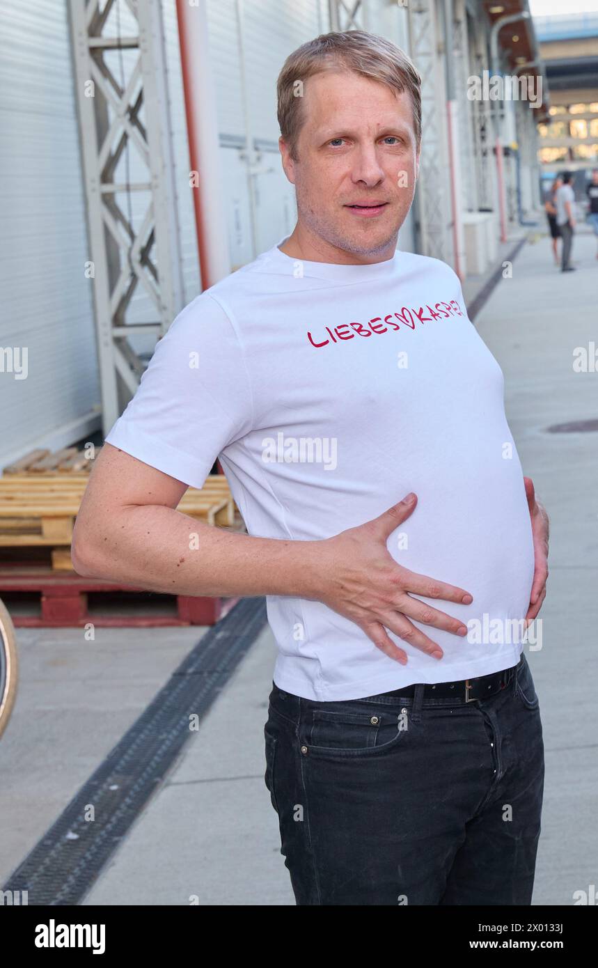 Oliver POCHER, a German comedian, entertainer, television personality and host, portrait, backstage before the Oliver Pocher show 'Der Liebeskasperl' at the Globe Vienna, Austria, on April 7, 2024. - 20240407 PD17849 Credit: APA-PictureDesk/Alamy Live News Stock Photo