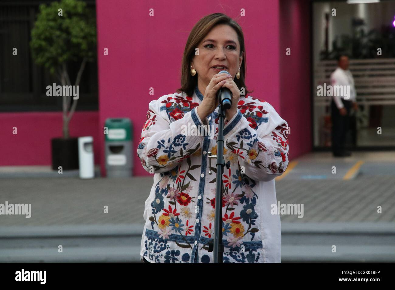 Xchitl Glvez Non Exclusive: April 6, 2024, Mexico City, Mexico: Xóchitl Gálvez