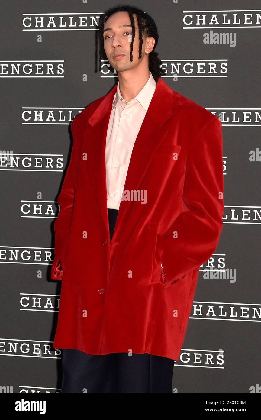 Ghali bei der Premiere des Kinofilms 'Challengers Rivalen' im Palazzo