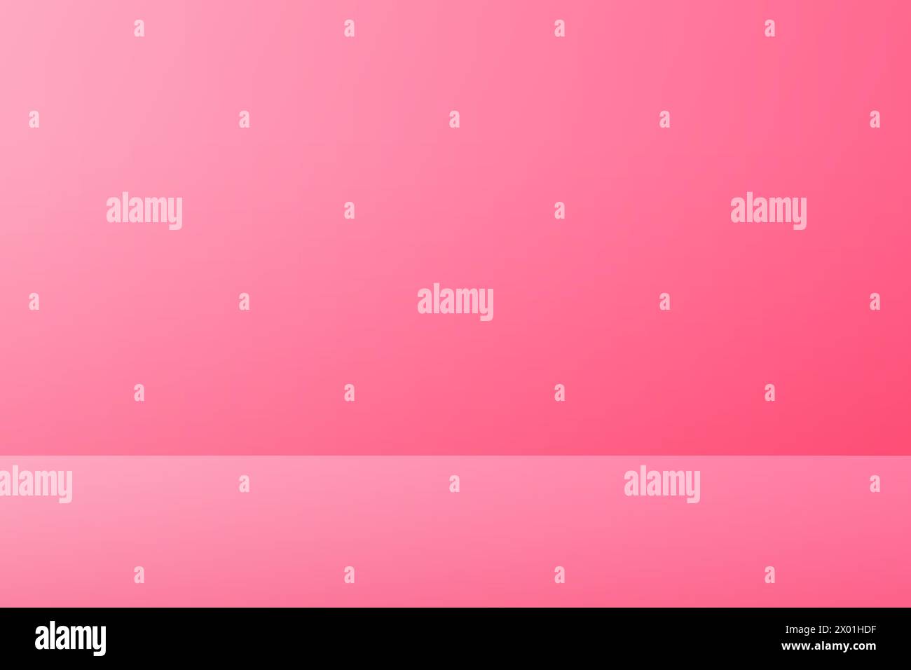 Pink studio background. 3d gradient color room with light and soft