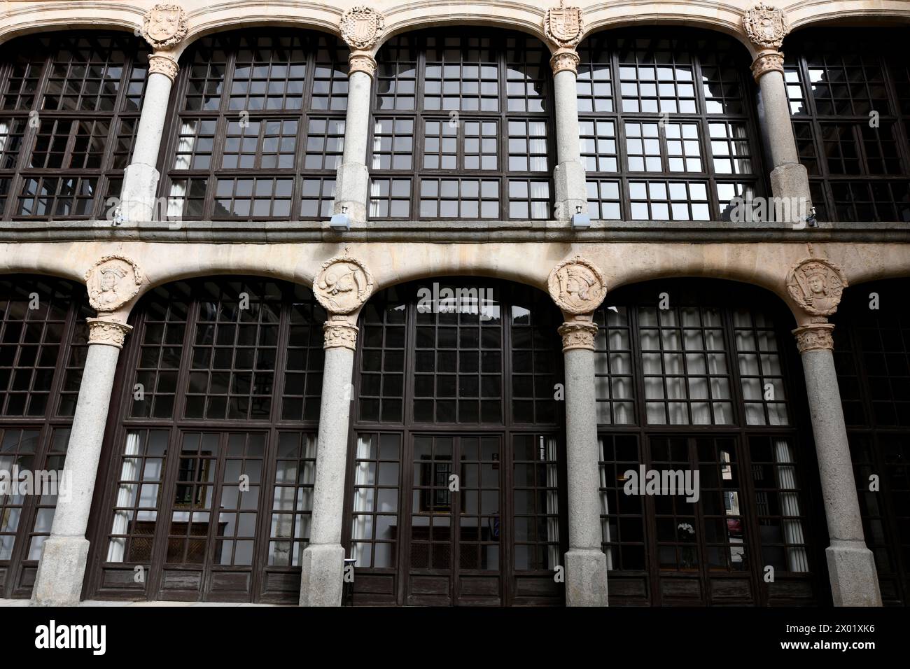 Palacio de los condes de alba y aliste hires stock photography and