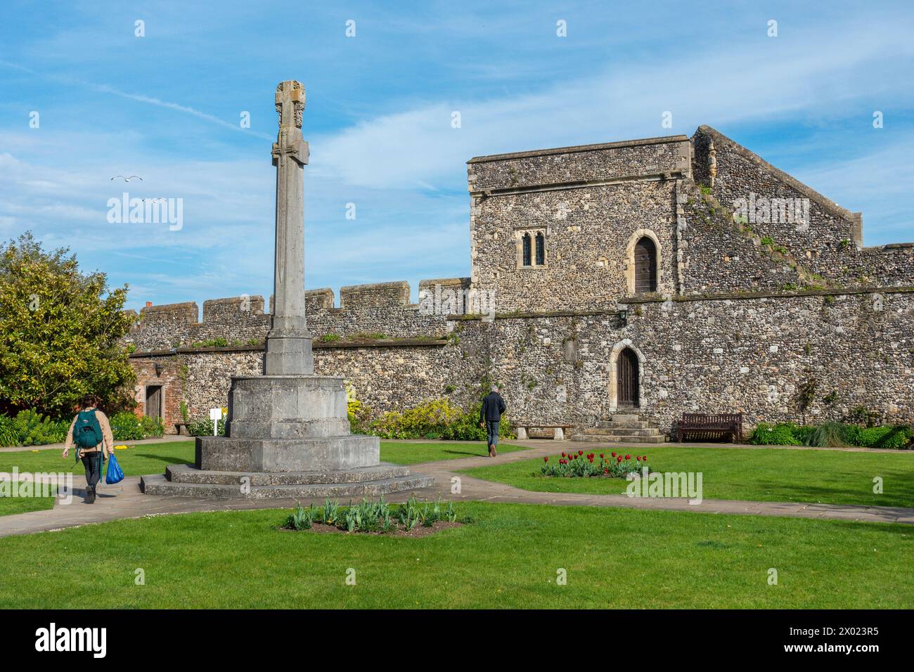Garden of Remembrance,Precincts,Canterbury Cathedral,Canterbury,Kent,England Stock Photo